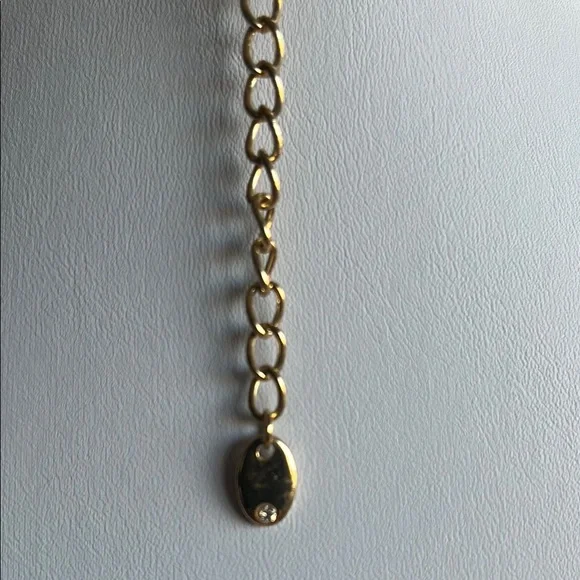 Christian Siriano Gold Statement Necklace - Picture 7 of 9